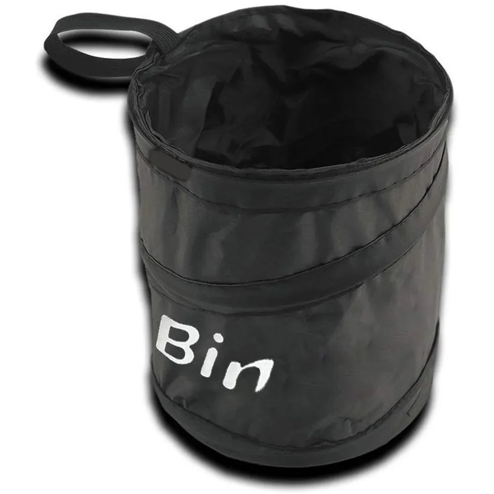 New Car Trash Portable Vehicle Garbage Can Foldable Pop-up Waterproof Bag Waste Basket Auto Accessories Interior Car Accessory