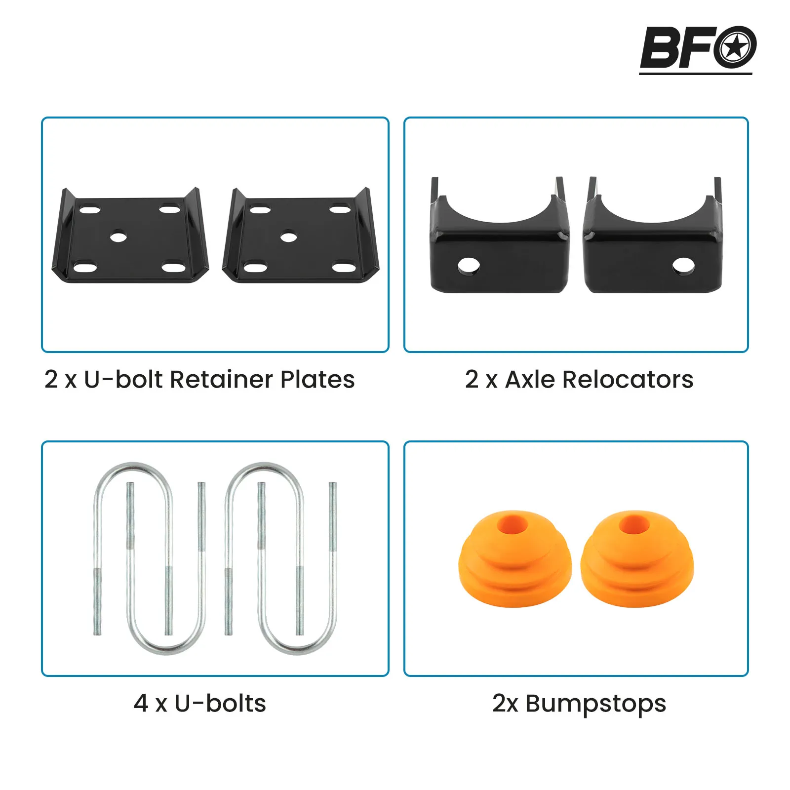 Kit Ribaltabile Per Asse Posteriore Da 6 "Con Bulloni Per Chevy Silverado 1500 C1500 2Wd 1999-2006