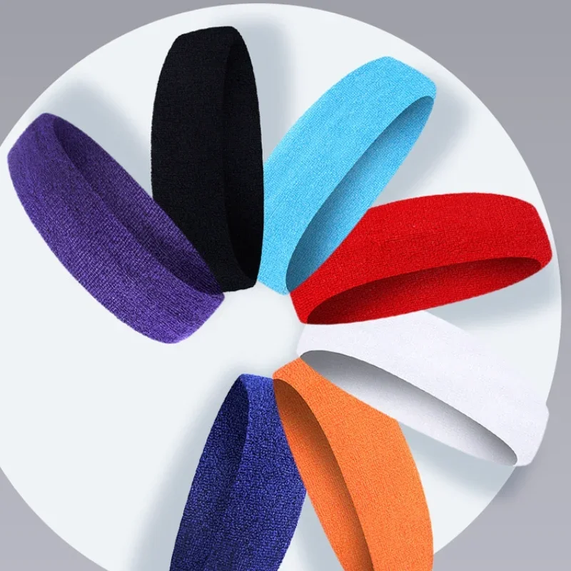 Sports Hair Band 3pcs Sweatproof Sports Headbands for Men and Women Moisture-wicking Sweatband for Tennis Basketball Running Gym Workout