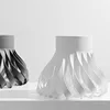Modern Leather Glass Vase Home Decoration Hydroponic Flower Arrangement Tabletop Dried Flower Vase Creative Skirt Vase Ornament 3