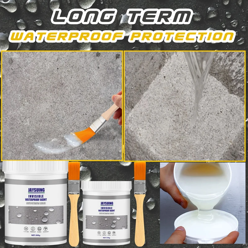 Waterproof Sealant Invisible Waterproof Agent Transparent Sealing Coating For Bathroom Kitchen Wall