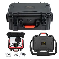 Portable PP Box Waterproof Protective Box Big Capacity Soft Lining Hard Case Strong Bearing Console Controller Accessories 2