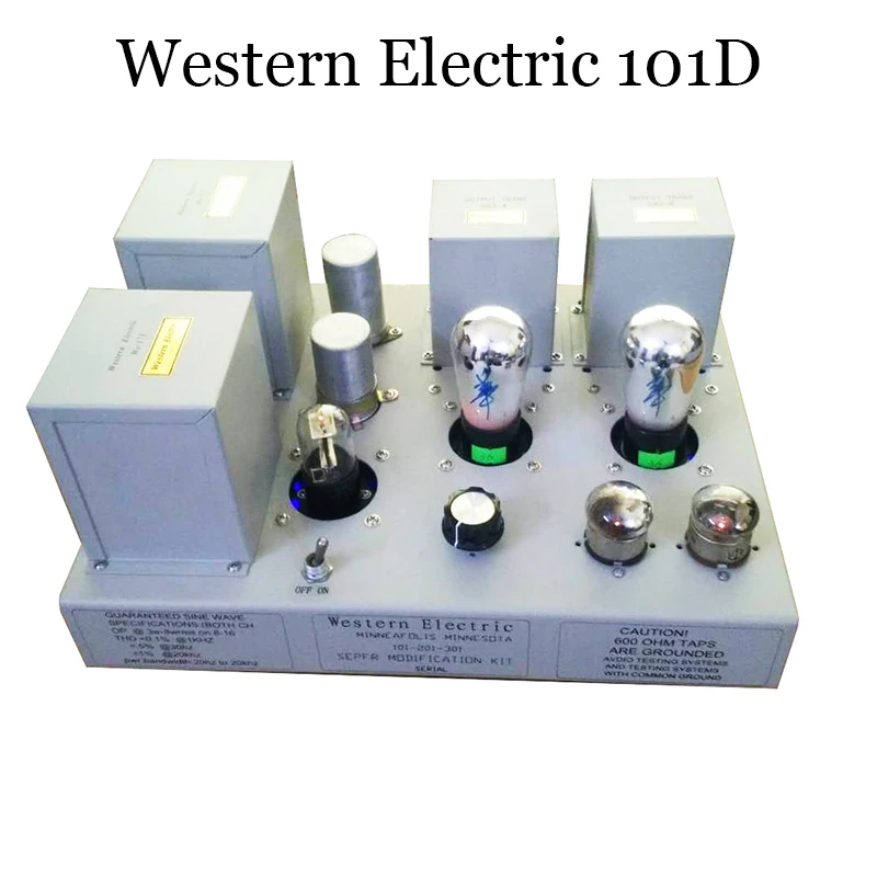 서부 전기 101D 관 전치 증폭기 HIFI 고품질 오디오 전치 증폭기 원래 회로 재생산