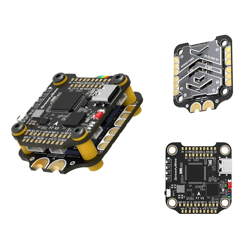 

Speedybee F7 V3 BL32 50A 30X30 Stack Blackbox Data Analyze INAV Betaflight Emuflight Wireless Firmware Flasher