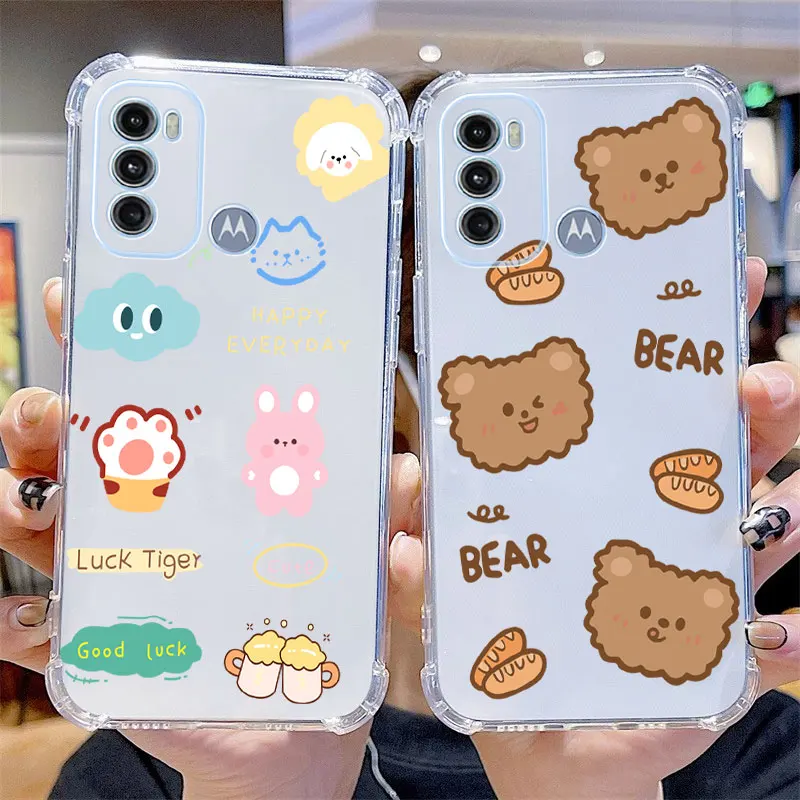 Adorable Transparent Animal Phone Case Cover