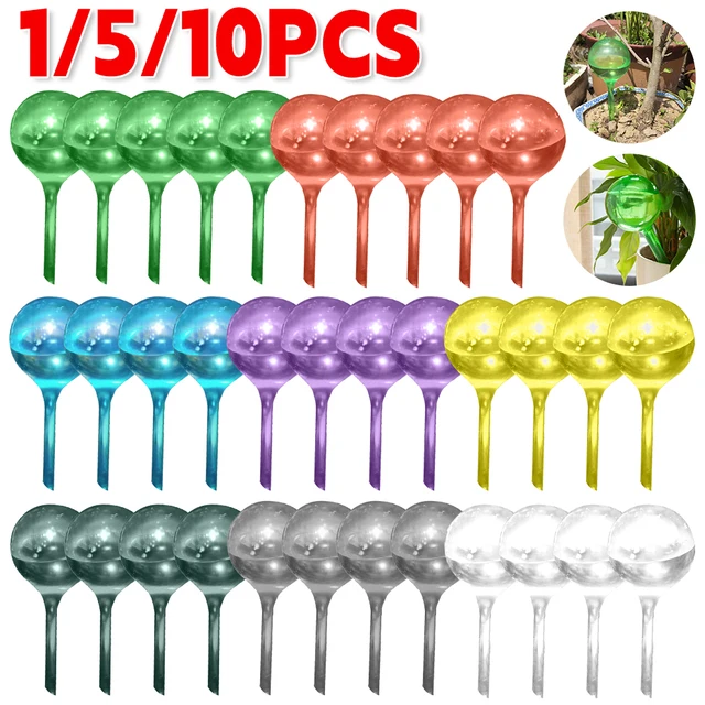 Automatic Plant Watering Bulbs Feeder Self Watering Ball Shape Water Device Drip Irrigation System for Home Garden Yard Flower P