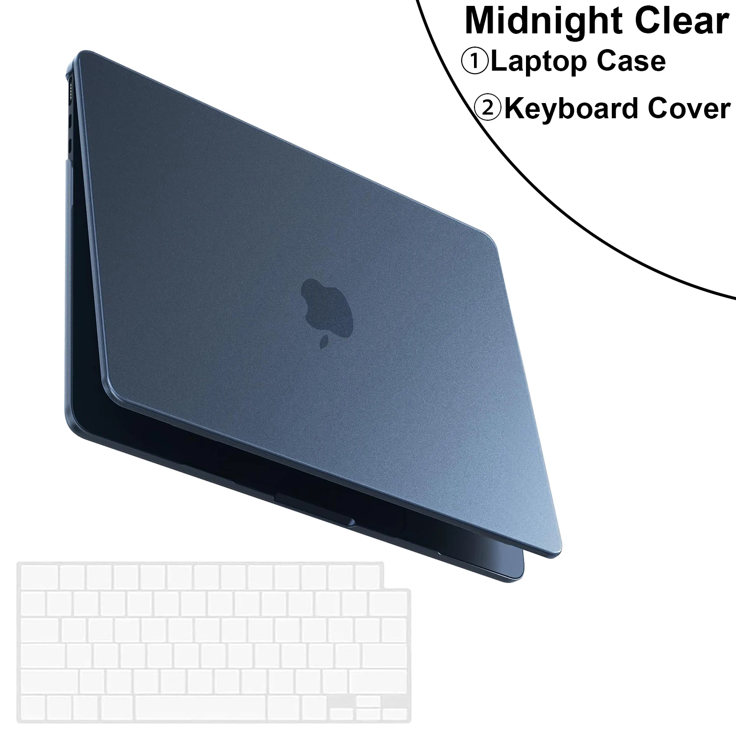 Sleek Matte Laptop Case for 13.6-inch MacBook Air – Premium Protection Cover