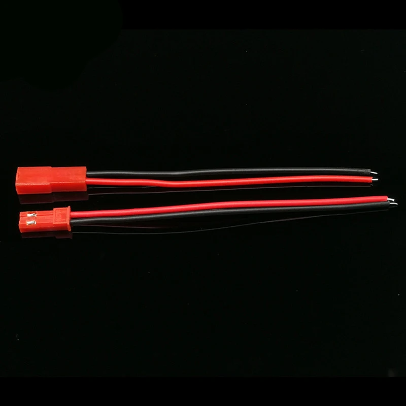 Wire Connector, 10 Pairs, 22 AWG JST, 2 Pin Male Female, for LED Lamp Strip