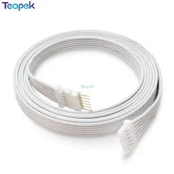 Premium 6-Pin LED Extension Wire for Lightstrips - Multiple Lengths Available (2M Extension Wire)