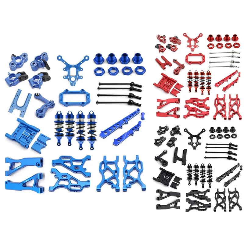 

Metal Upgrade Parts Kit Suspension Arm Shock Absorber For Arrma 1/7 Infraction Limitless Felony 6S Accessories