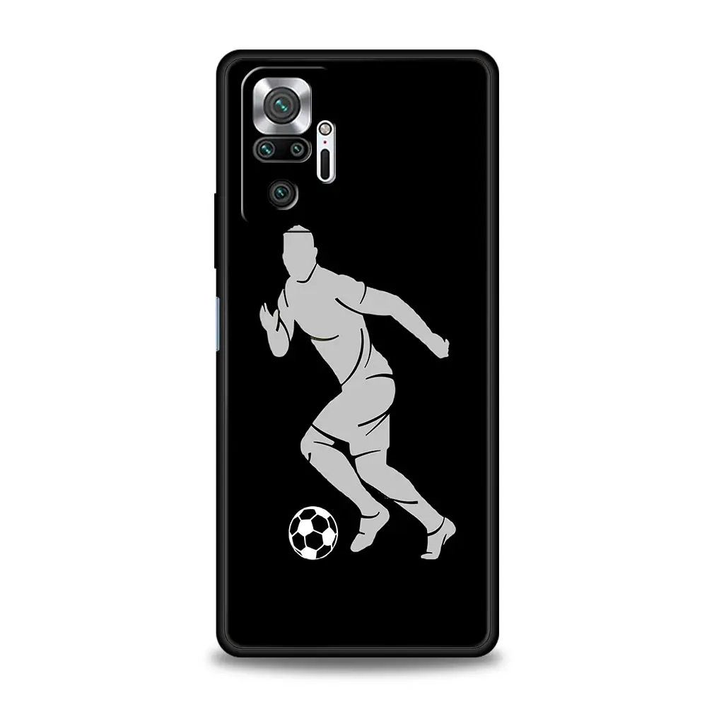 Dynamic Football Art Phone Case - Stylish and Protective Cover