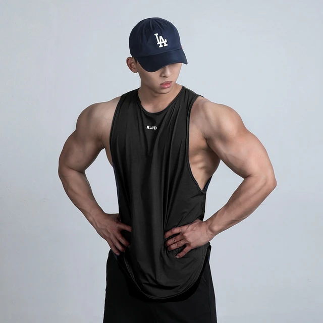 Marca Ginásio Treino De Moda Casual Colete De Fitness Tanque Dos Homens Top  Camisa Sem Mangas Muscular Sporting Roupas De Musculação Singletos