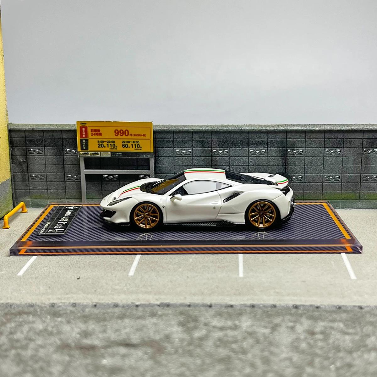 U2 1:64 Novitec 488 pista resin model car - AliExpress