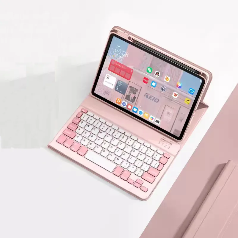 Magnetic Detachable Keyboard Case with Cover