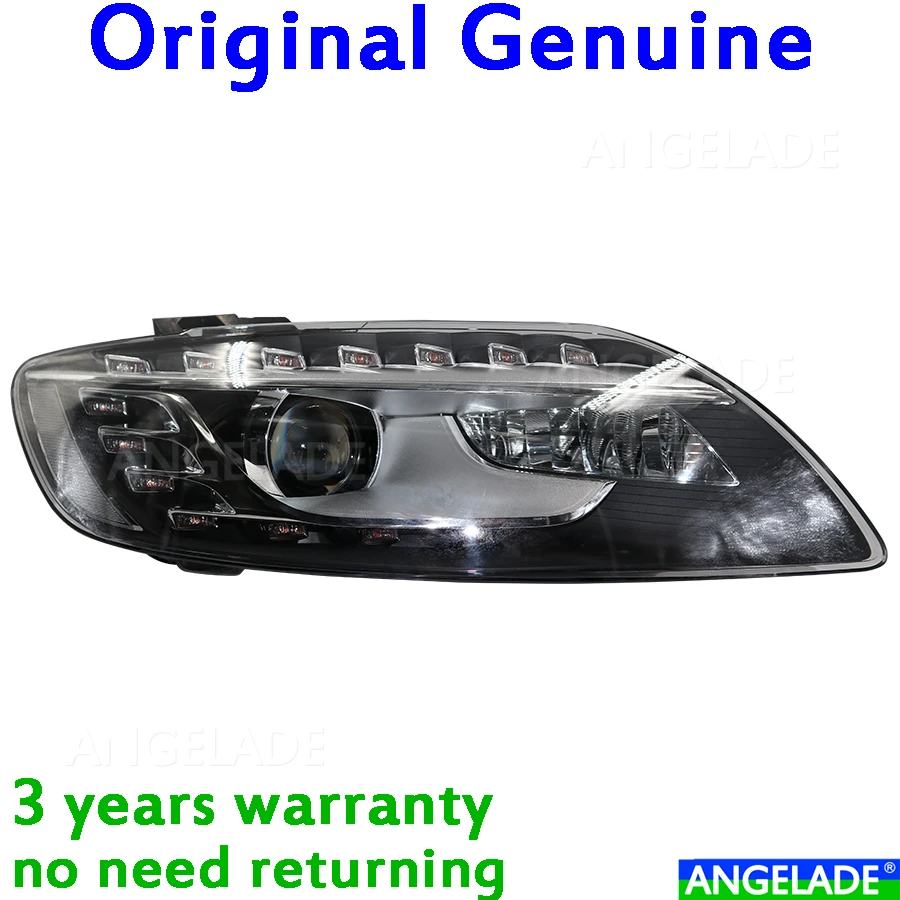 Original Genuine Xenon Headlight for Audi Q7 Car Headlights 2010 2015 4L0941029AC 4L0941030AC