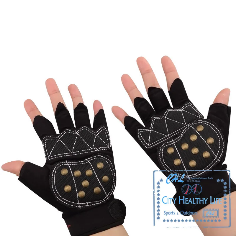 Original VGO BattleField 2 Skating Sports Gloves Scooter Skateboard Bicycle Cycling Racing Half Finger Hand glove
