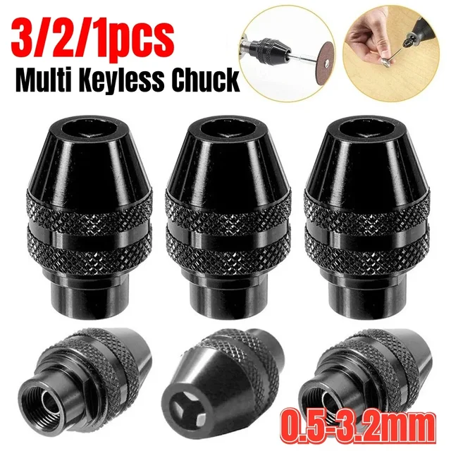 10 Pz Punte Per Trapano Colletto In Ottone 0,5-3,2 Mm - Foto 8