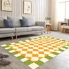Checkered Area Rug Living Room Non-slip Entrance Door Mat Sofa Table Large Area Carpets Bedroom Bedside Floor Mat Home Decor Rug 3