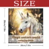 Adult Picture Book: Enchanting Unicorn Colouring Book Whimsical Animated Designs 4