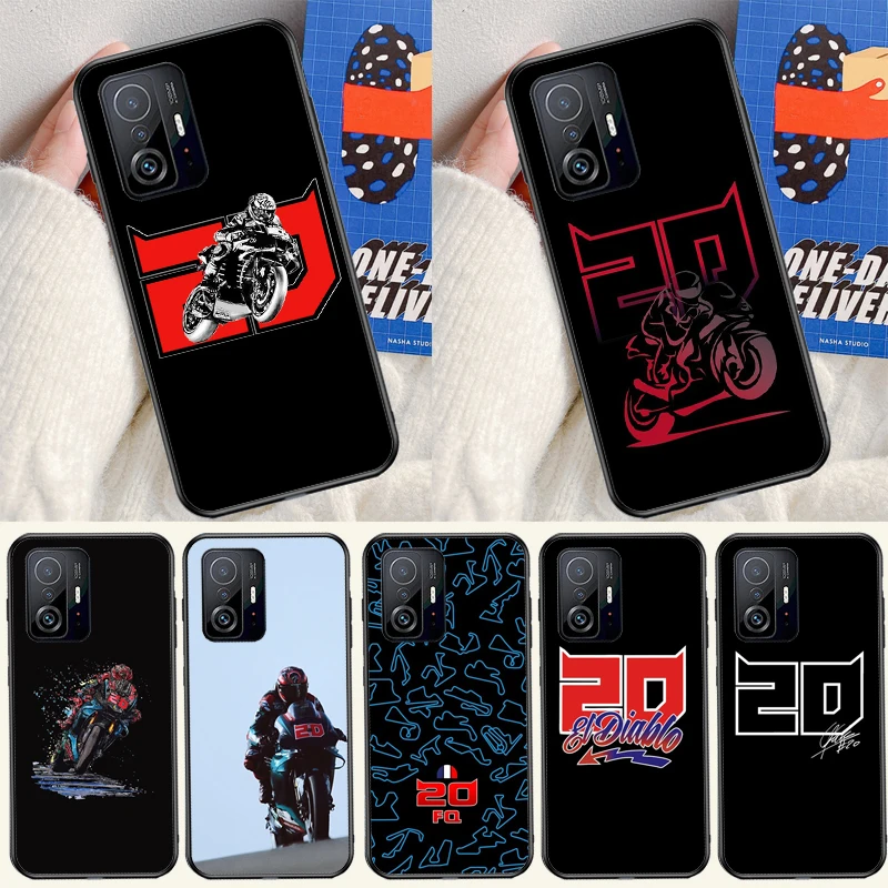 Moto No.20 Fabio Quartararo Per Poco F5 F3 F4 Gt X4 M5S X3 Pro X5 Pro Custodia Per Xiaomi Mi 13 Lite 12X11T 12T Pro Cover