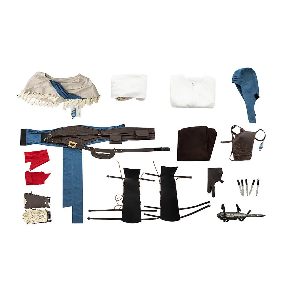 Assassin's Creed Mirage Basim ibn Ishaq Hidden One Cosplay Costume