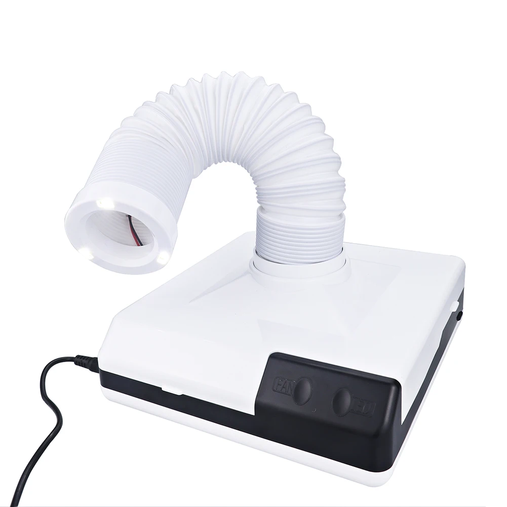 

60W 2-IN-1 Dental Dust Collector Extractor Strong Power Dental Lab Vacuum Cleaner Tooth Polishing Dust Suction Machine Equipment