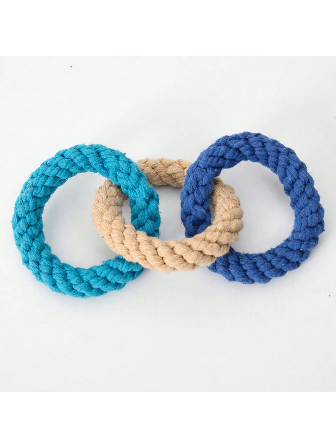 1pc Large Tough Chew Toys for Aggressive Chewers Large Breed,Heavy Duty Dental Rope Toys Kit for Medium Dogs,Cotton Puppy 5