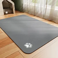 Pet Feeding Mat Absorbent Dog Cat Mat for Food and Water Easy to Clean Pet Placemats Quick Dry Dog Mat for Messy Drinkers 1