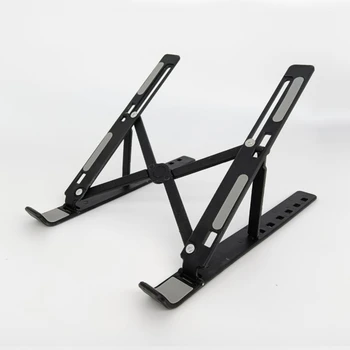 7 Levels Adjustable Laptop Stand  Foldable Portable Notebook Bracket Support Base ABS Holder for Macbook  Lenovo Laptop Air Pro 2