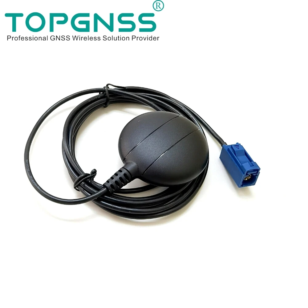 AN-502G RG174 2m GPS GLONASS Dual Antenna Vehicle Navigation Active Antenna GPS Positioning Antenna SMA GNSS Antenna TOPGNSS