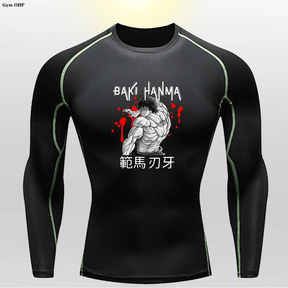 Children's Fashion Anime Printed T-shirt Heat Dissipation Running Breathable New Quick Drying Long Sleeve Short Sleeve Sport GYM