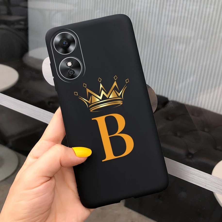 Luxury Letters Soft Silicone Phone Case - Elegant Back Cover