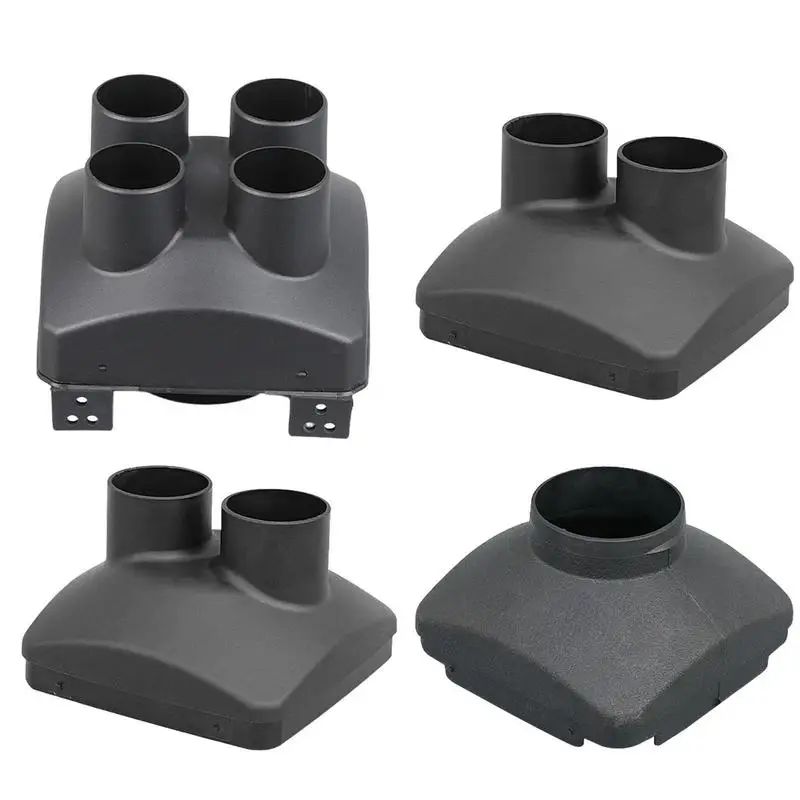 Car Diesel Heater Air Outlet Pipe 75/50/60mm Diesel Air Car Parking Heater Pipes 1/2/4 Hole Auto Pipe Vent Cover