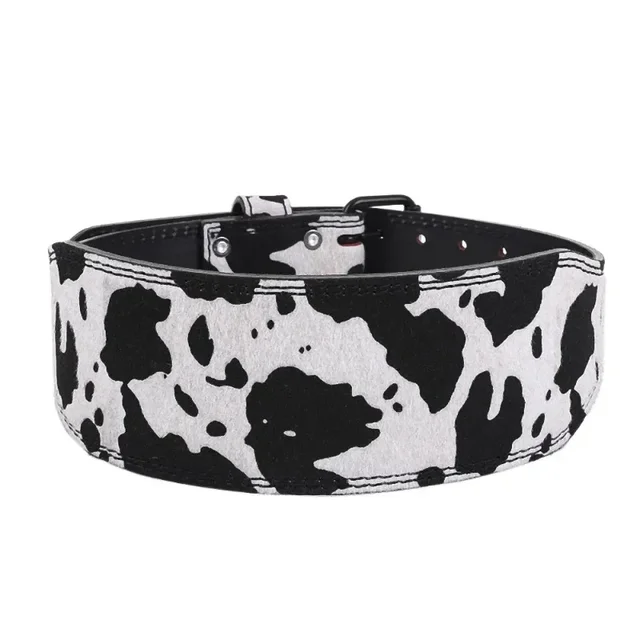 Leopard Fitness Belt Weightlifting Squat Powerlifting Waist Support Gym Powerlifting Strength Training Crossfit Waist Belts 6