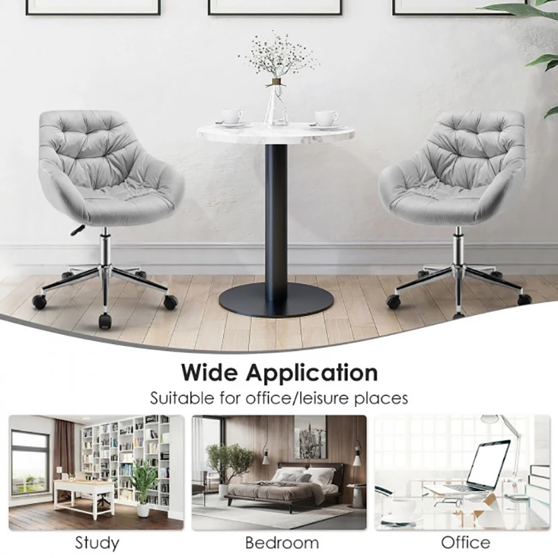 Veroniza upholstered swivel barrel chair deals