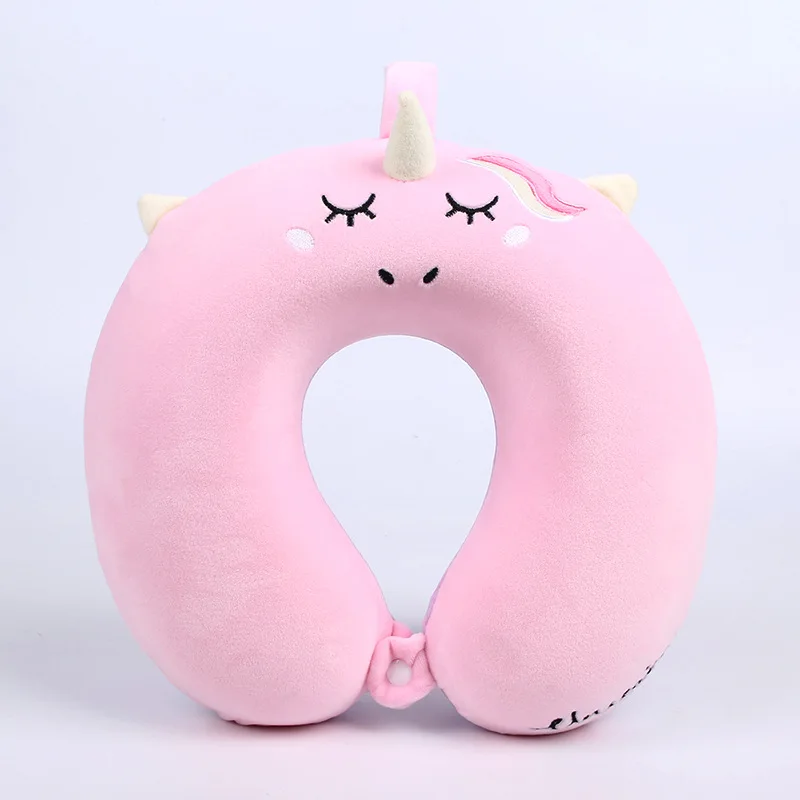 Unicorn U-shaped Travel Pillow