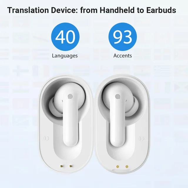 TimeKettle M3 Language Translator Earbuds