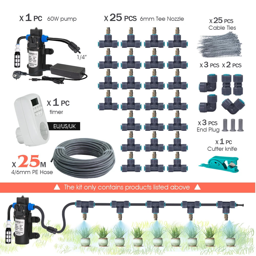مضخة مياه قابلة للتعديل بقدرة 60 واط، قادرة على ضخ...