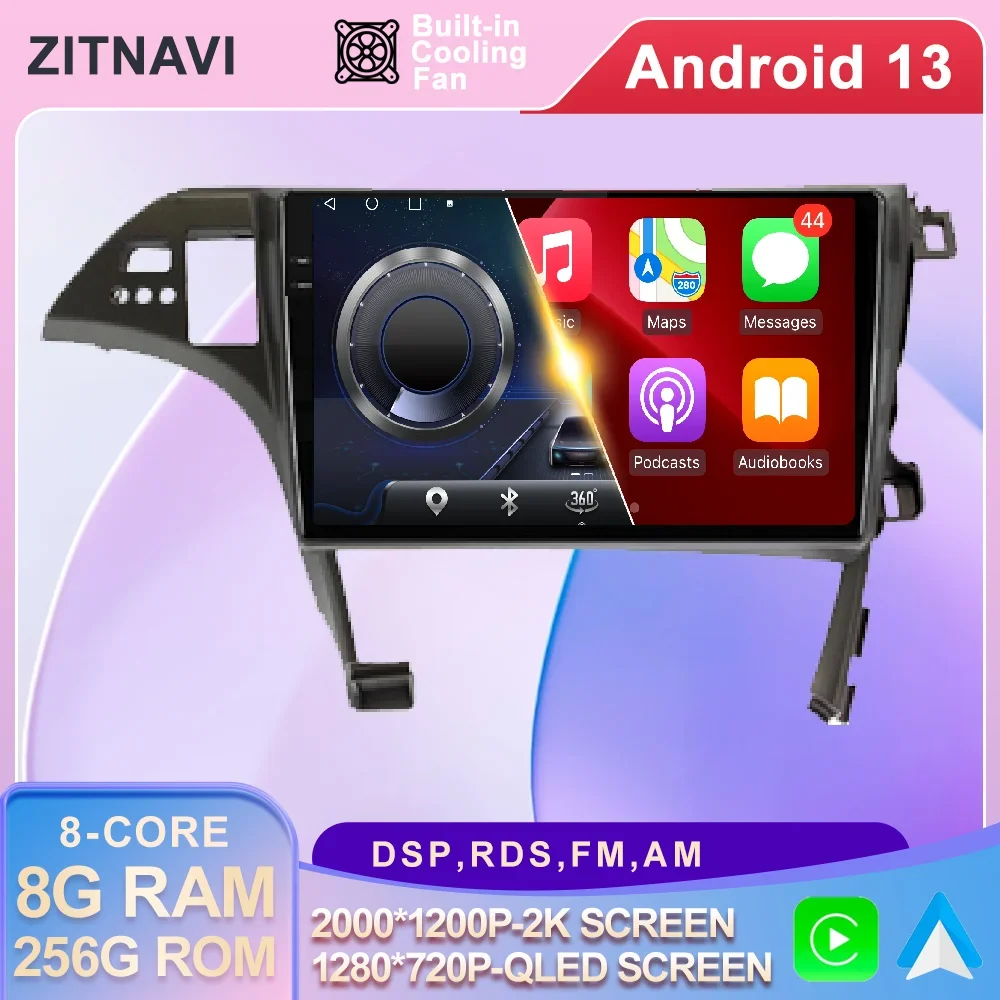 

Android 13 для Toyota Prius XW30 LHD 2009 - 2015 автомобильное радио, стерео, мультимедиа, BT, навигация, GPS, RDS, DSP, QLED, Wi-Fi, AHD, ADAS видео