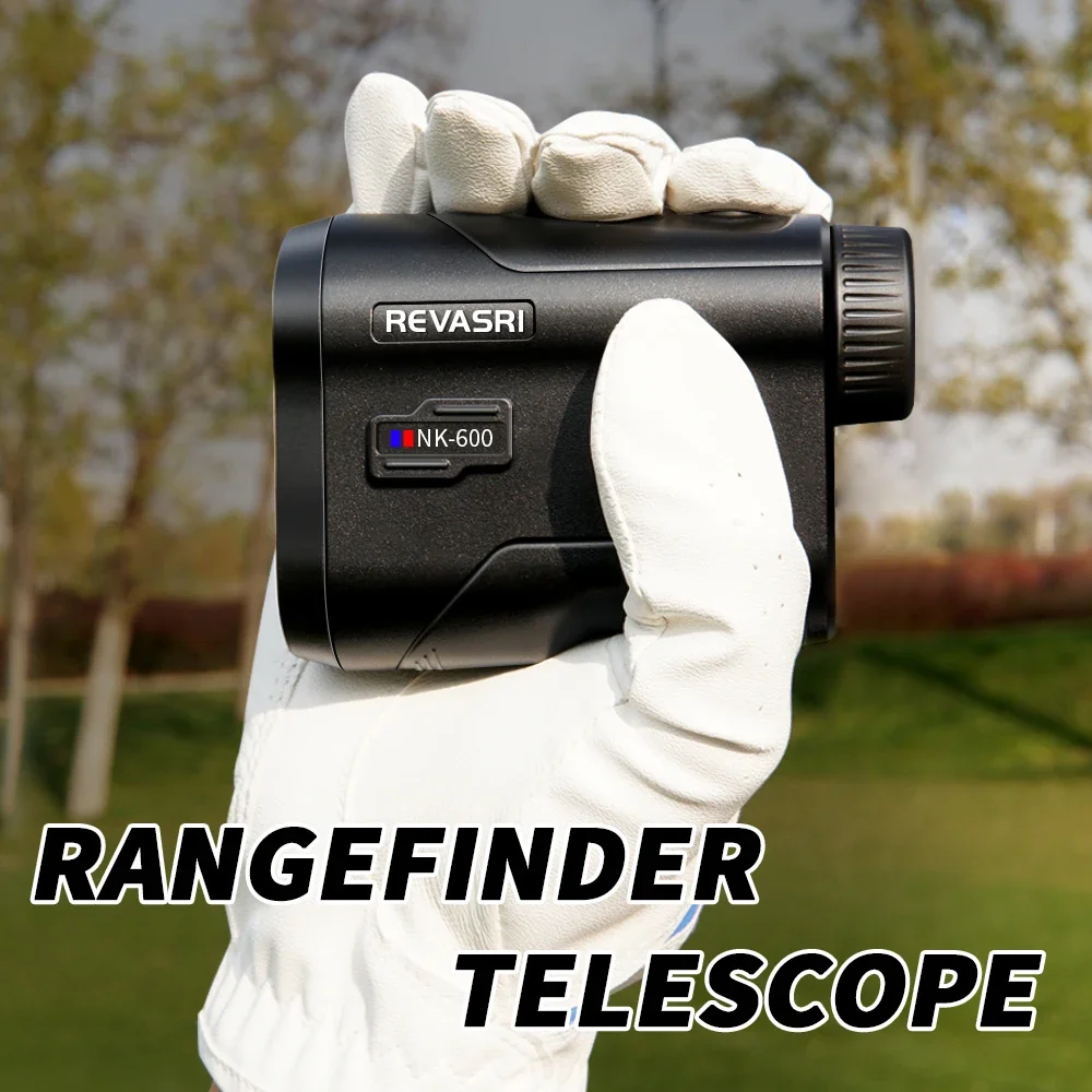 REVASRI 600M Golf Rangefinder – Slope, Flag Lock, Vibration & USB-C Rechargeable 4