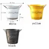 Creative Retro Iron Flower Pot Convenient Durable Metal Flower Container with Handle Round Floral Buckets Garden 6