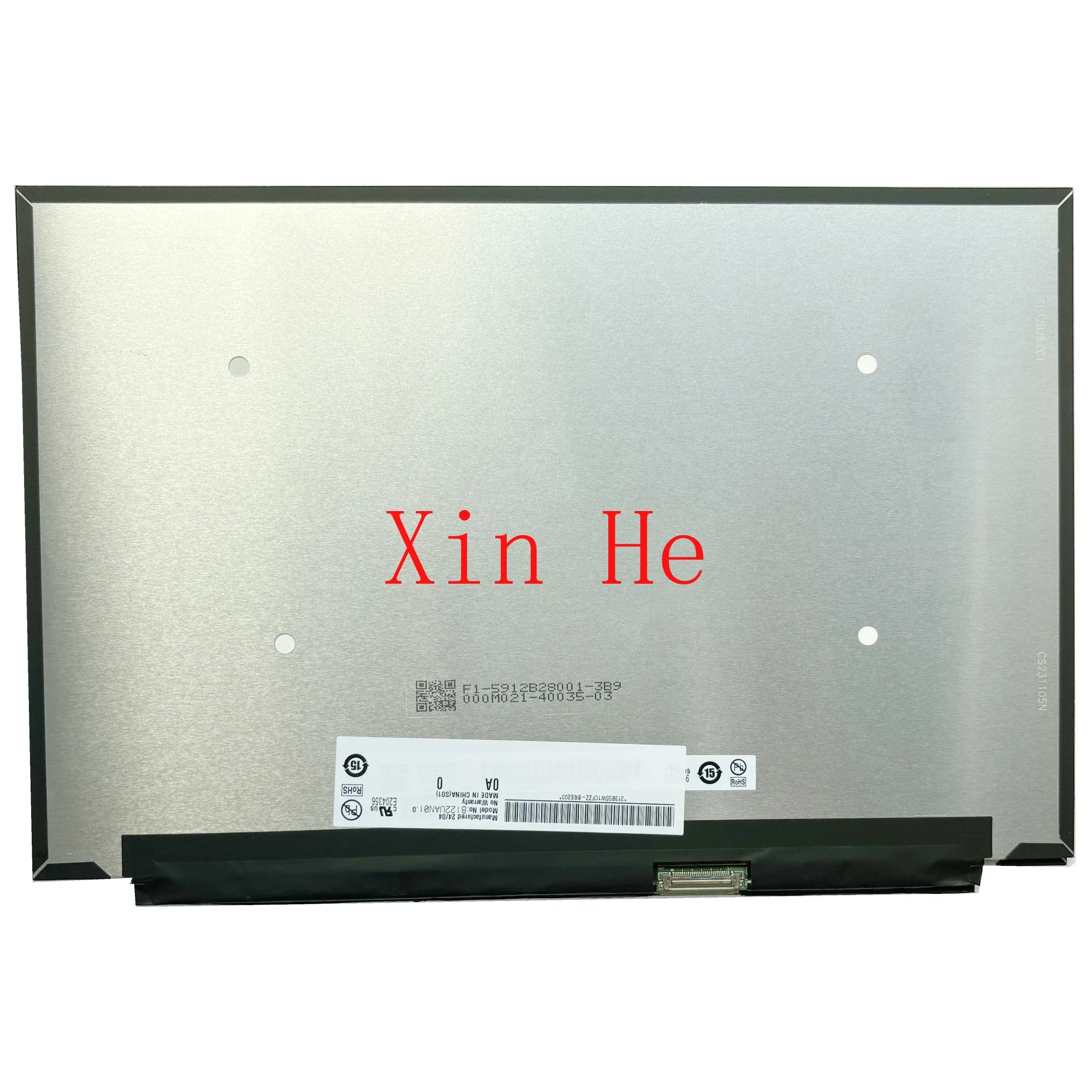 

Экран для ноутбука 12,2 дюйма B122UAN01.0, ЖК-экран, панель, матрица, замена 1920x1200 EDP, 30 контактов