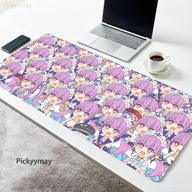 

Anime Girl Hololive Large Mouse Pad 100x50cm Big Computer Mousepads Gaming Mousepad Big Keyboard Mat Gamer Mouse Pads Desk Mats