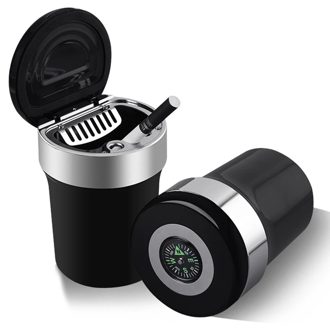 

Car accessories car compass ashtray car with LED ashtray car ashtray LED ashtray