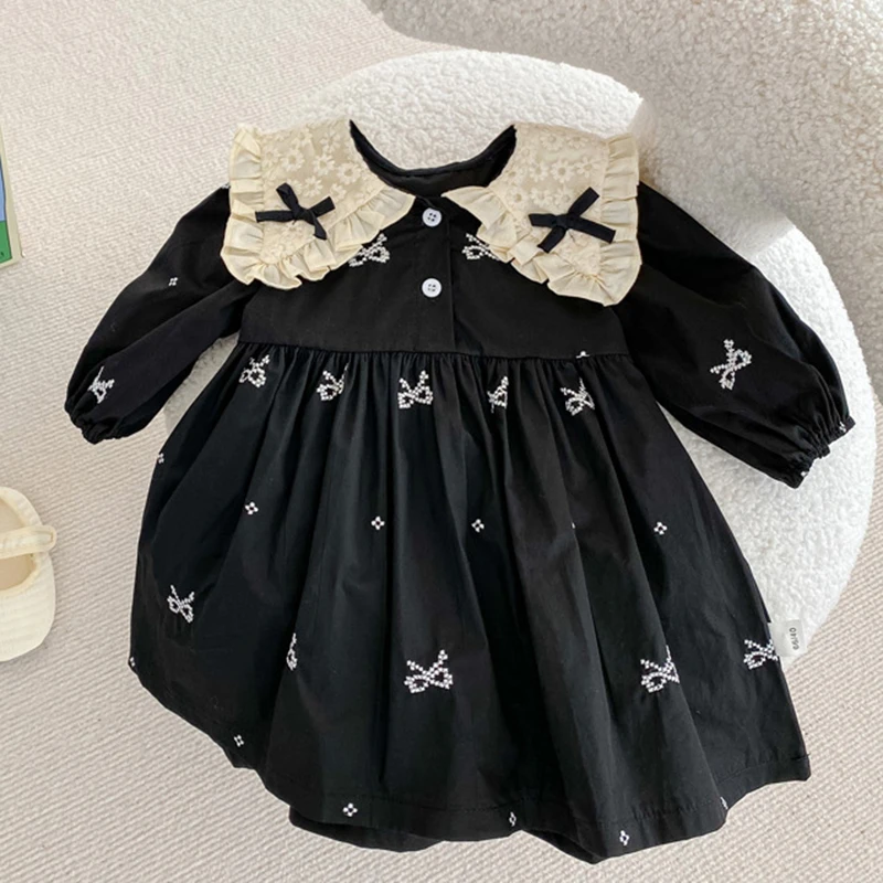 Girls Dress Princess Costume for Kids Autumn Spring
