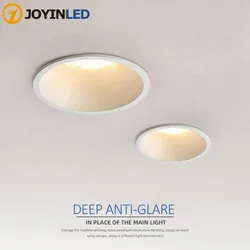 2021 Dimmable Anti-corrosion LED Downlight Anti-Glare Led Ceiling Lamp LED Spot Lighting Bedroom Kitchen Led Recessed Downlight