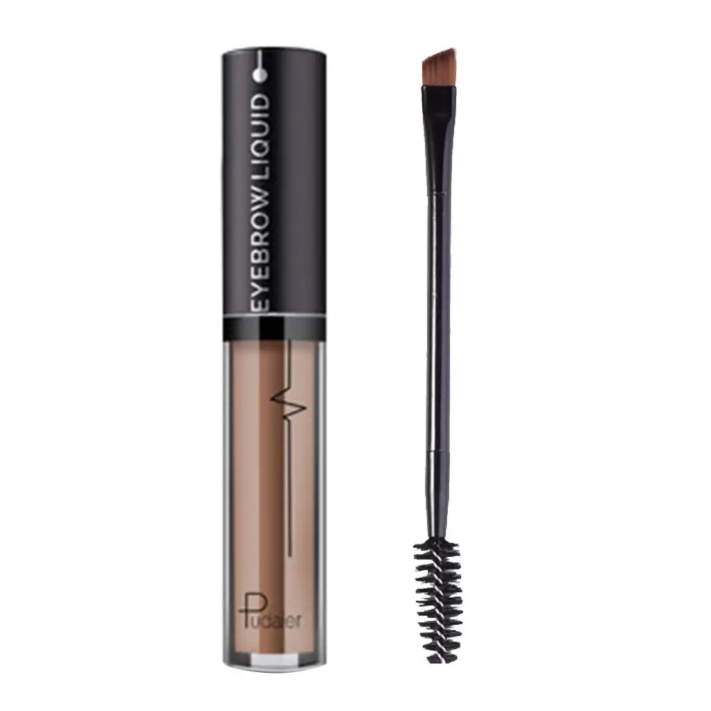 

5xLong Lasting Smudge-Proof Tinted Liquid Eyebrow Defining Gel w/ Brush 4.5ml Light Coffee