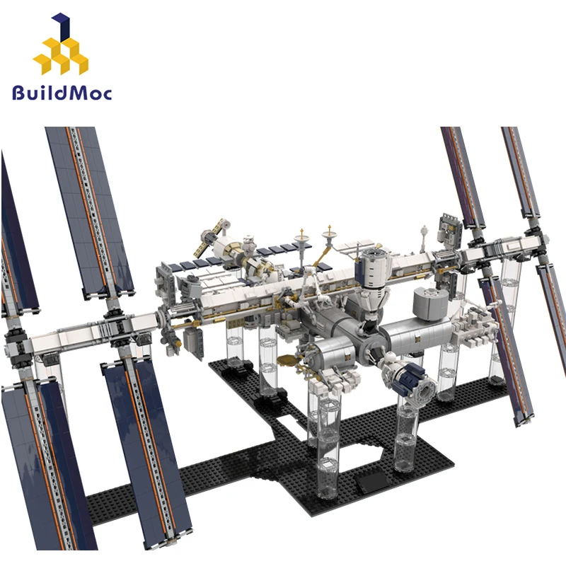 BuildMoc International Space Station Building Blocks ISS Federal