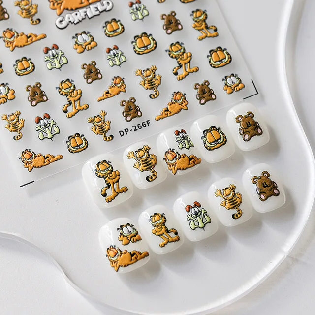 어린이를 위한 사랑스러운 네일 아트: 어린이 인기 3D 귀여운 네일 스티커