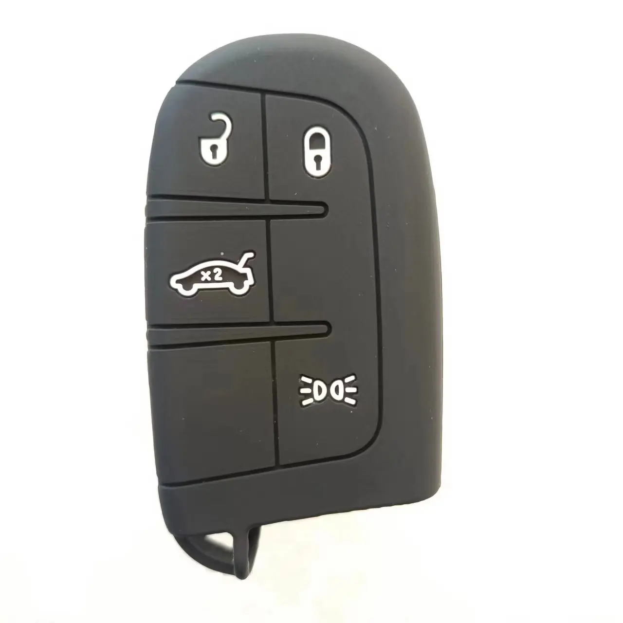 Key Case Key Case Cover Remote Control Case Cover Car Key Silicone Case Fob Remote Holder For Jeep Chrysler Dodge Fiat 500L 50X Toro RAM Cover Smart KEY Protect